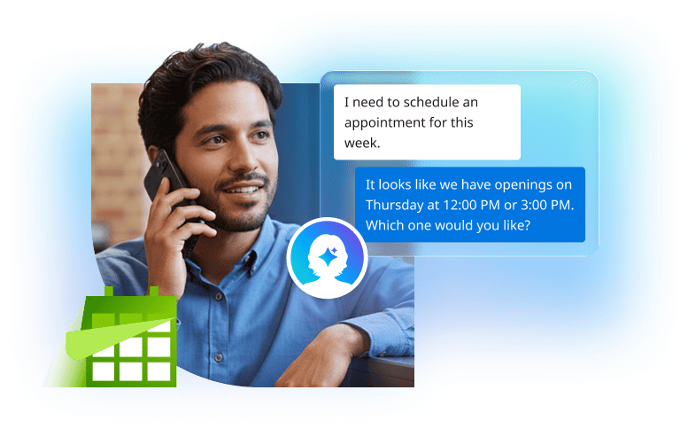 AI Receptionist schedules appointments