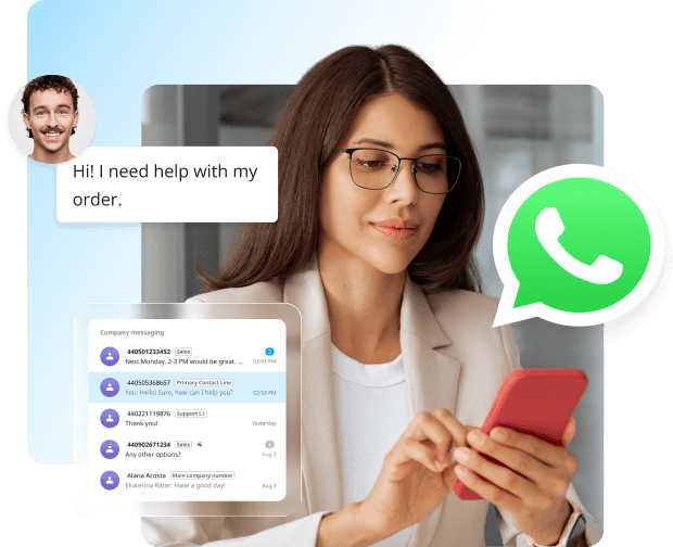 Automotive service advisor using customer messaging to support follow-up after a sale